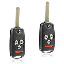 2 Remote Key Fob 4-button For 2009 2010 2011 2012 2013 2014 Acura Tsx Mlbhlik-1t