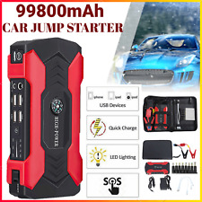 Car Jump Starter 99800mah Booster Jumper Box Power Bank Battery Charger Portable