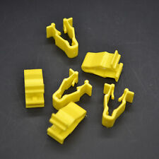 15pcs Front Bumper Moulding Snap Fitting Clips Yellow Nylon For Honda Cr-v Hr-v