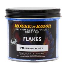 House Of Kolor F22ii-c01 Royal Blue Ii Dry Flake Custom Paint Sparkle Effect ...
