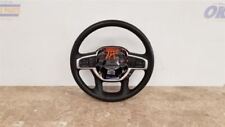 21 Dodge Ram 1500 Laramie Steering Wheel Assembly Black Leather Heated