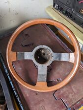 Oem Alfa Romeo Gtv-6 Wood Steering Wheel