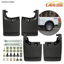 Splash Guards Mud Flaps Wo Fender Flares Fit For 17-18 Ford F250 350 Super Duty