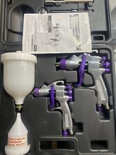 Central Pneumatic 2pc Professional Automotive Hvlp Gravity Feed Spray Gun Kit