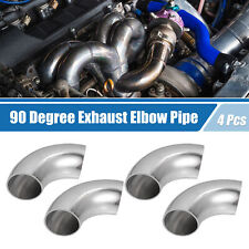 4 Pcs 90 Degree Steel Exhaust Elbow Pipe Bend Tube 25mm Od Exhaust Elbow Pipe