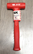 Sk Tools Hotcast Soft Face Slim Line Dead Blow Hammer 18oz Made In Usa 9118