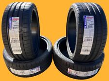 Set Of Four Brand New 22535zr18 Michelin Pilot Super Sport Tires