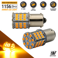 Syneticusa 1156 Led Amber Turn Signal Blinker Indicator Hi Power Light Bulbs