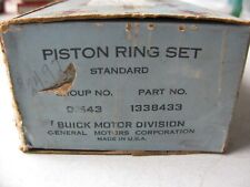 Vintage Buick 1338433 Piston Ring Set For 1940-1950 Buick