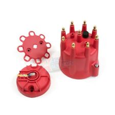 Red 8 Cylinder Pro Billet Series Ready-to-run Distributor Male Cap Rotor Kit