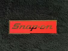 Vintage 1980s Snap-on Tools Racing Redsilver Foil Decal Sticker Never Used
