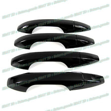 For 2004-2008 Acura Tsx Sedan Glossy Piano Black Side Door Handle Covers Trims
