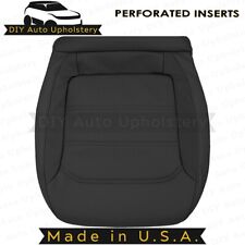 2012-2020 For Volkswagen Passat Driver Bottom Leather Seat Cover Black