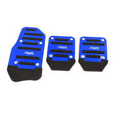 3 In 1 Universal Racing Sports Non-slip Automatic Car Gasbrake Pedals Pad Cover