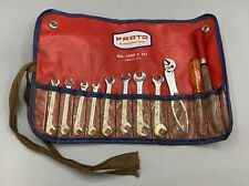 Vintage Proto 3200c Sae Ignition Wrench Set Usa Pouch Incomplete Read