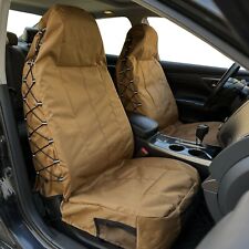 For Jeep Wrangler Tj 1997-2006 Front Seat Covers Coyote Brown Canvas 2pc