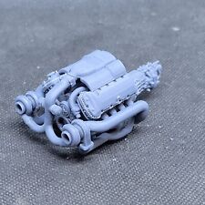 Twin Turbo Boss 302 Mustang Coyote Model Engine Resin 3d Printed 124-18 Scale