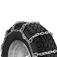Security Chain Company Quik Grip Square Rod Light Truck Tire Chain Pair Used