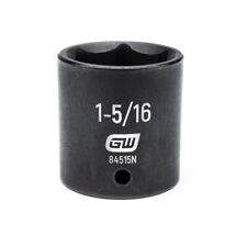 Gearwrench 84515n 1-516- 12 Drive 6 Point Shallow Impact Socket Standard Sae