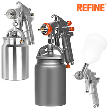 Refine Air Auto Spray Paint Gun 1.4-1.8mm 600-1000ml Car Primer Surfacer Paint