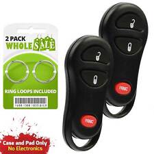 2 Replacement For 2002 2003 Dodge Ram 1500 2500 3500 Key Fob Remote Shell Case