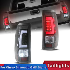 Pair Led Tail Lights For 99-06 Chevy Silverado 99-02 Gmc Sierra 1500 Rear Lamps