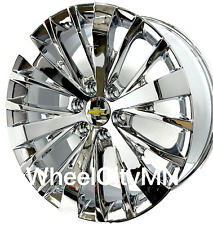 22 Chrome Oe 5945 Replica Sf1 Wheels Fits 2024 Chevy Tahoe High Country 6x5.5