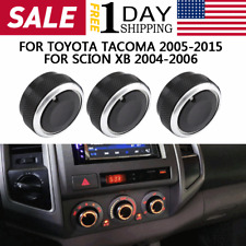 3pcs Switch Knob Heater Climate Control Button Ac For Toyota Tacoma Vios 05-15