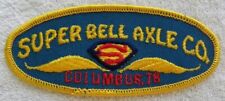 1978 Super Bell Axle Co. Columbus Speedway Motorsshirt-jacket Racing 5 Patch