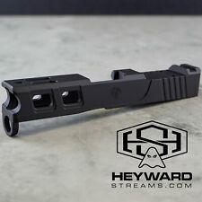 Stripped Lfa Elite Slide Fits Glock 43 43x Armor Black Finish Rms Cut 9mm