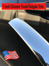 For Chrysler2001-20102011-2019- 1wide Chrome Tailgate Trunk Molding Strip Trim