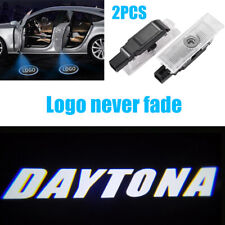 2x Daytona Hd Car Led Door Projector Puddle Lights For Dodge Charger 2006-2021
