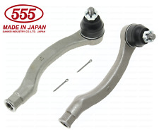 Pair Of Left Right Outer Tie Rod Ends 555 Oem For Honda Civic Cr-v Integra