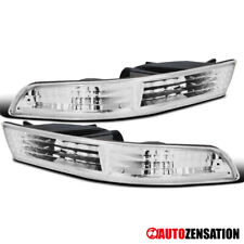 Fit 1994-1997 Acura Integra Front Bumper Lights Parking Signal Lamps Leftright