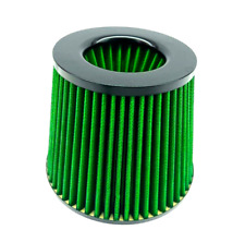Cone Air Filter 3 3.5 4 Inch Inlet Cone Air Intake Filter Green