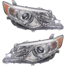 For 2012-2014 Toyota Camry Projector Headlights Headlamps Replacement Leftright