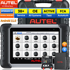 Autel Mk808bt Pro Obd2 Scanner Auto Car Diagnostic Scan Tool Key Coding Pk Mk808