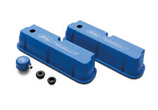 Ford Racing M-6582-le302bl Valve Covers Tall Cast Aluminum Blue Powdercoated