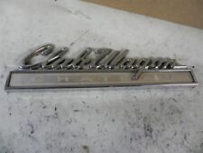 Vintage Antique Ford Nice Used Emblem Club Wagon Chateau Script Badge Cool Wow