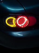 Tail Lights Tail Lamp Led Infinity Mirror For Mazda Miata Nb 98-05 Set