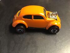 Vintage Hot Wheels Redline Orange Custom Volkswagen Bug Vw Beetle Rare No Tampos