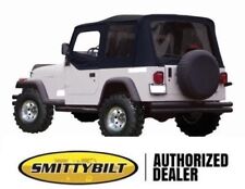 New 1988-1995 Soft Top For Half Doors Black 9870215 For Jeep Wrangler Yj