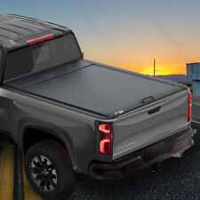 For Chevy Silverado 1500 Retractable Truck Bed Tonneau Cover Roll Up 5.8ft 14-22