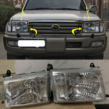 For Toyota Land Cruiser 100 Car Headlights Head Lamp Left Right Halogen 98-05