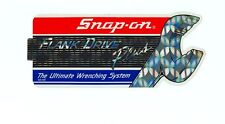 New Vintage Snap-on Tools Snap On Cabinet Sticker Emblem Racing Decal Ssx1447