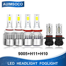 For Toyota Tundra 2007 2008 2009-2013 6000k Led Headlight Fog Light Kit Combo