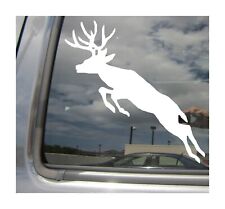 Jumping Deer - Hunting Bgh Car Laptop Bumper Window Vinyl Decal Sticker 01353