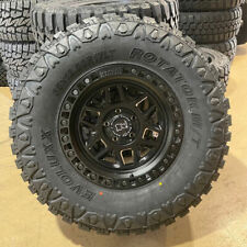4 17x9 Black Rhino Kelso Wheels Rims Package 35 Mt Tires 5x5 Jeep Gladiator Jt