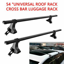 54 Universal Roof Rack Cross Bars Luggage For 4 Door Suv Truck Baggage Cargo