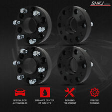 4x Hubcentric Wheel Spacers 6x5.5 1.5 14x1.5 Stud For Ram 1500 2019-2023
